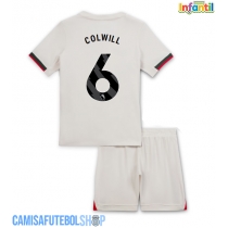 Camisa de time de futebol Chelsea Levi Colwill #6 Replicas 2º Equipamento Infantil 2025-26 Manga Curta (+ Calças curtas)